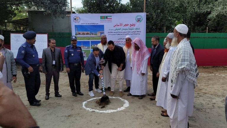 পিএসবি‘র মসজিদ প্রকল্পের  ভিত্তিপ্রস্তর স্থাপন করলেন  কুয়েতের রাষ্ট্রদূত